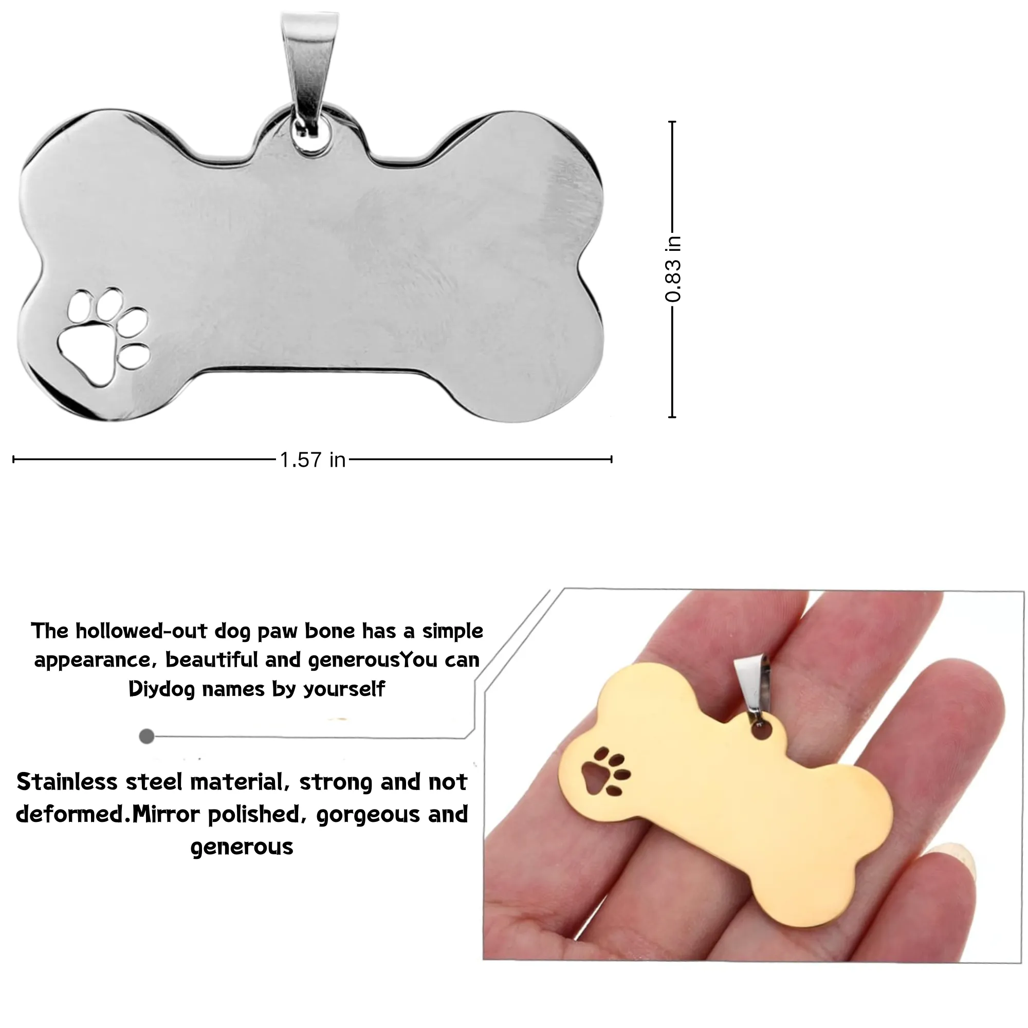Durable and PetCollar Decoration Free Shipping 2