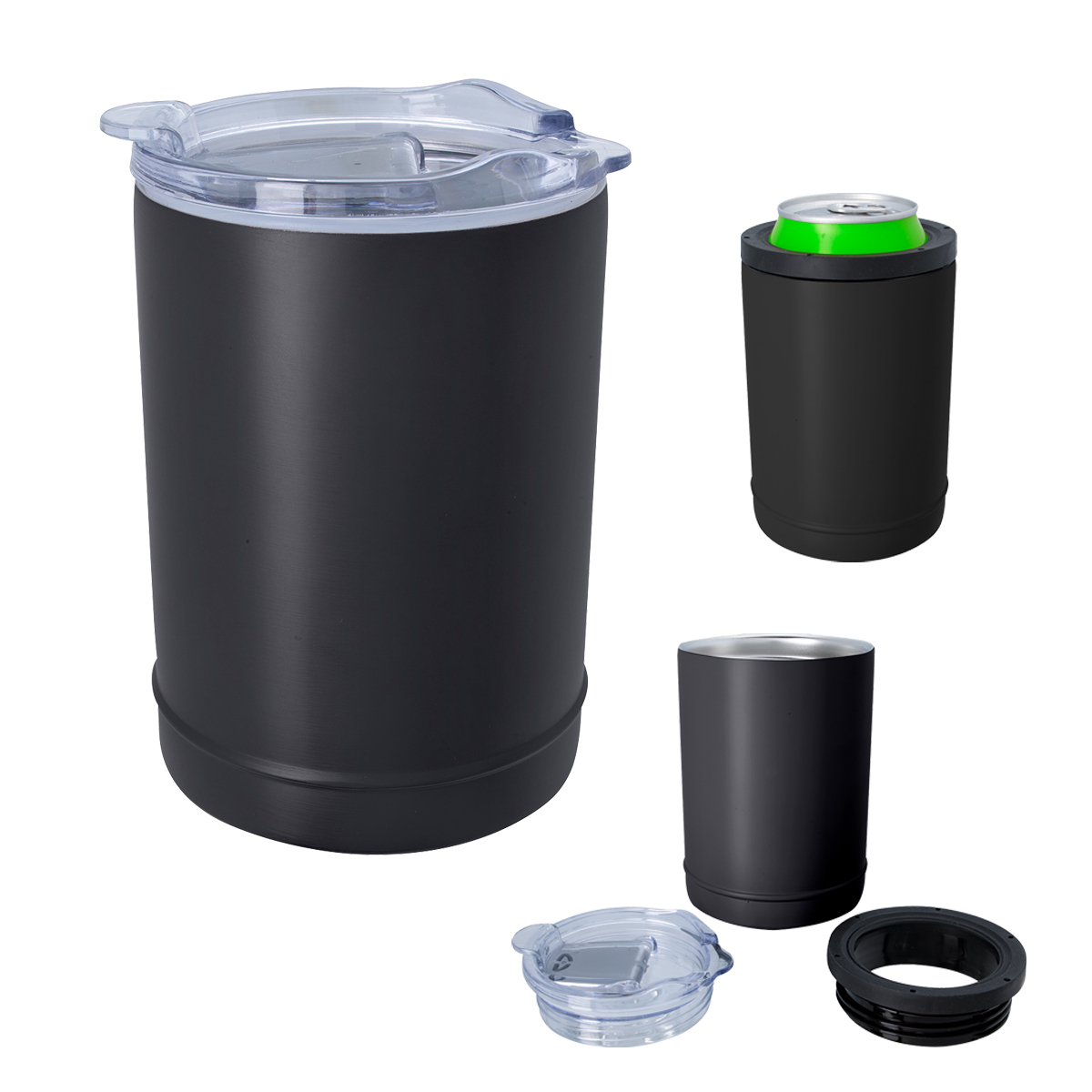 2-In-1 Full Laser Copper Insulated Beverage Holder and Tumbler 5