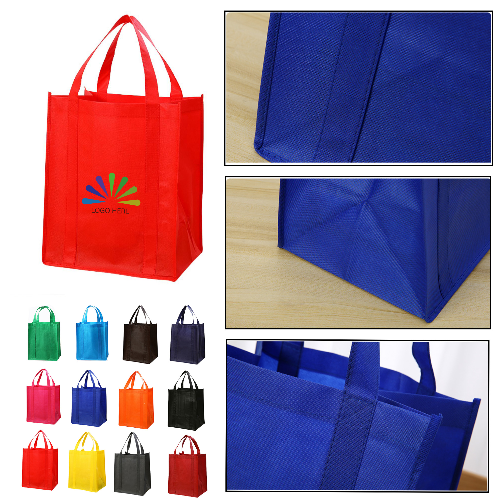 MOQ 100pcs Promotional Event Tote 7