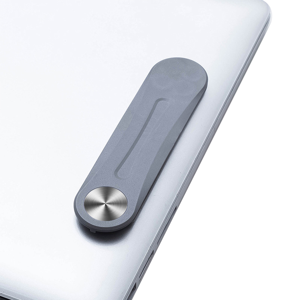 Portable plastic magnetic adhesive computer phone stand 10