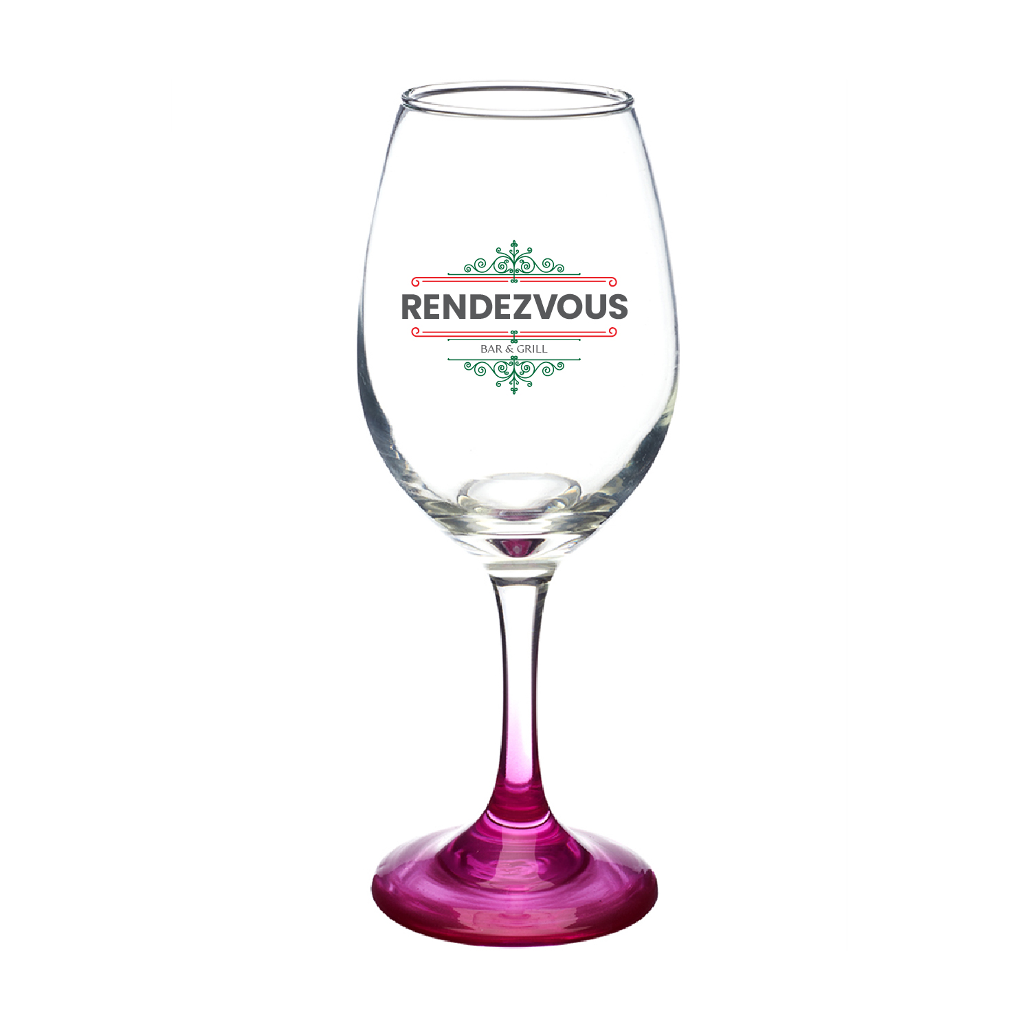 10 oz. Classic Wine Glass (Full Color Imprint) 17