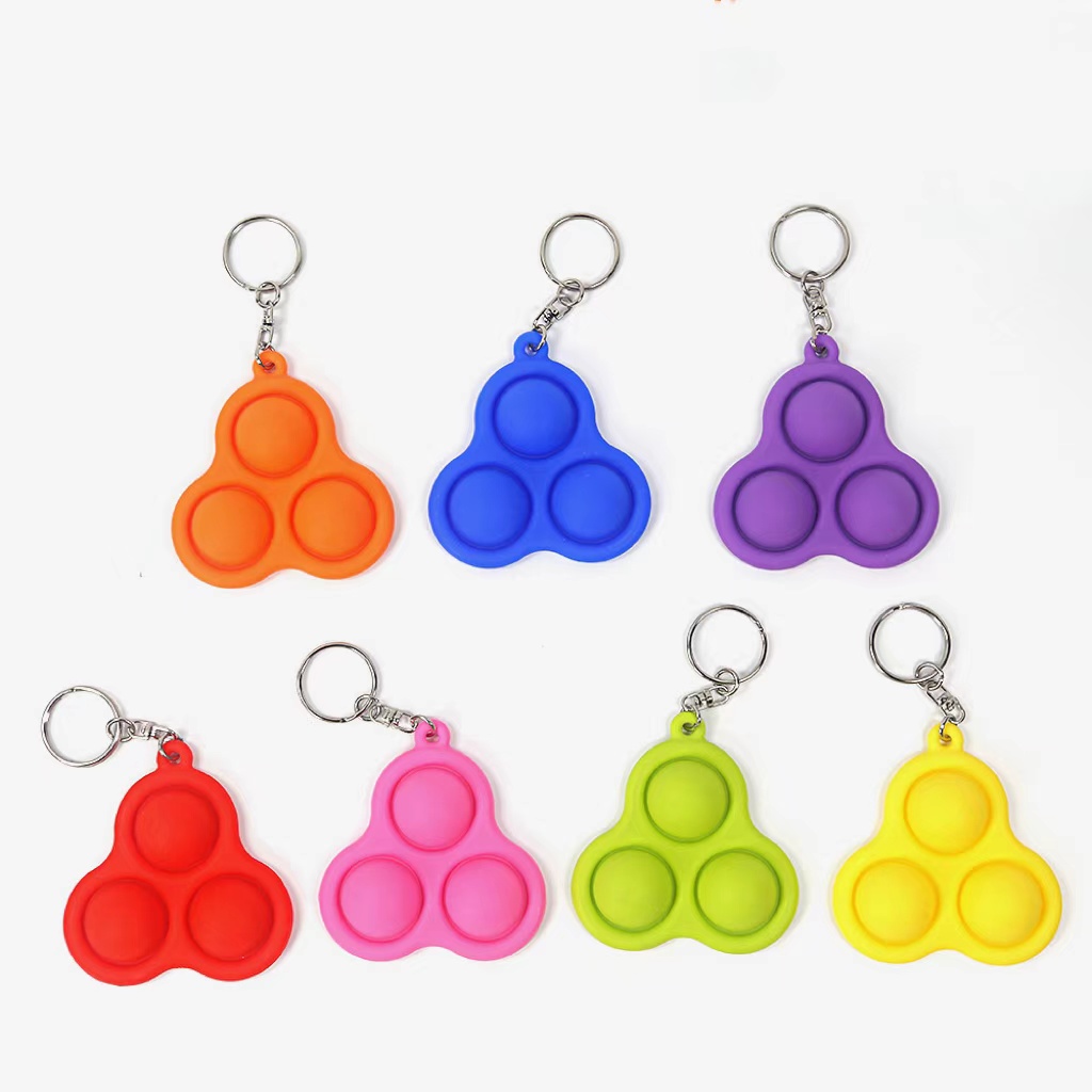 Push Pop Stress Reliever Keychain 2