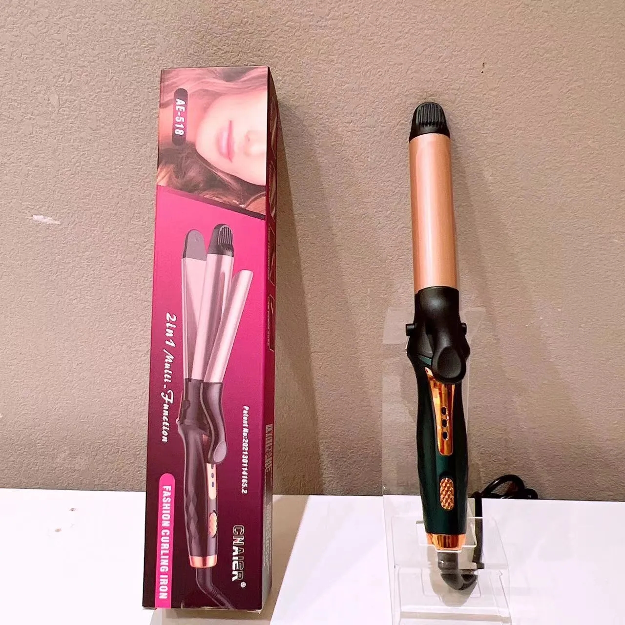 Dual Purpose Straightening and Curling Iron 8