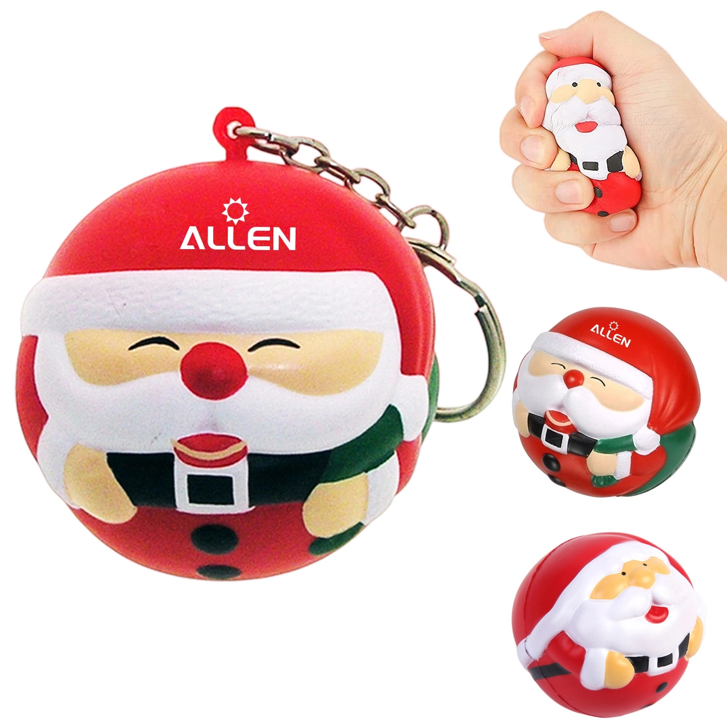 Santa Claus Squeeze Ball 1