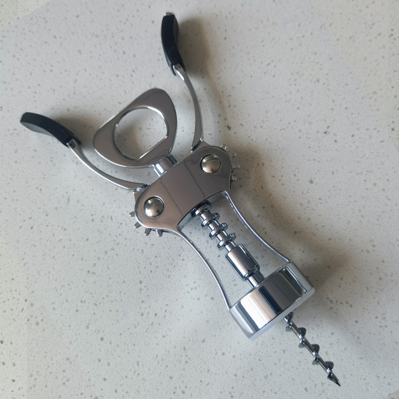 Heavy-Duty Zinc Alloy Wing Corkscrew Wine Opener 14