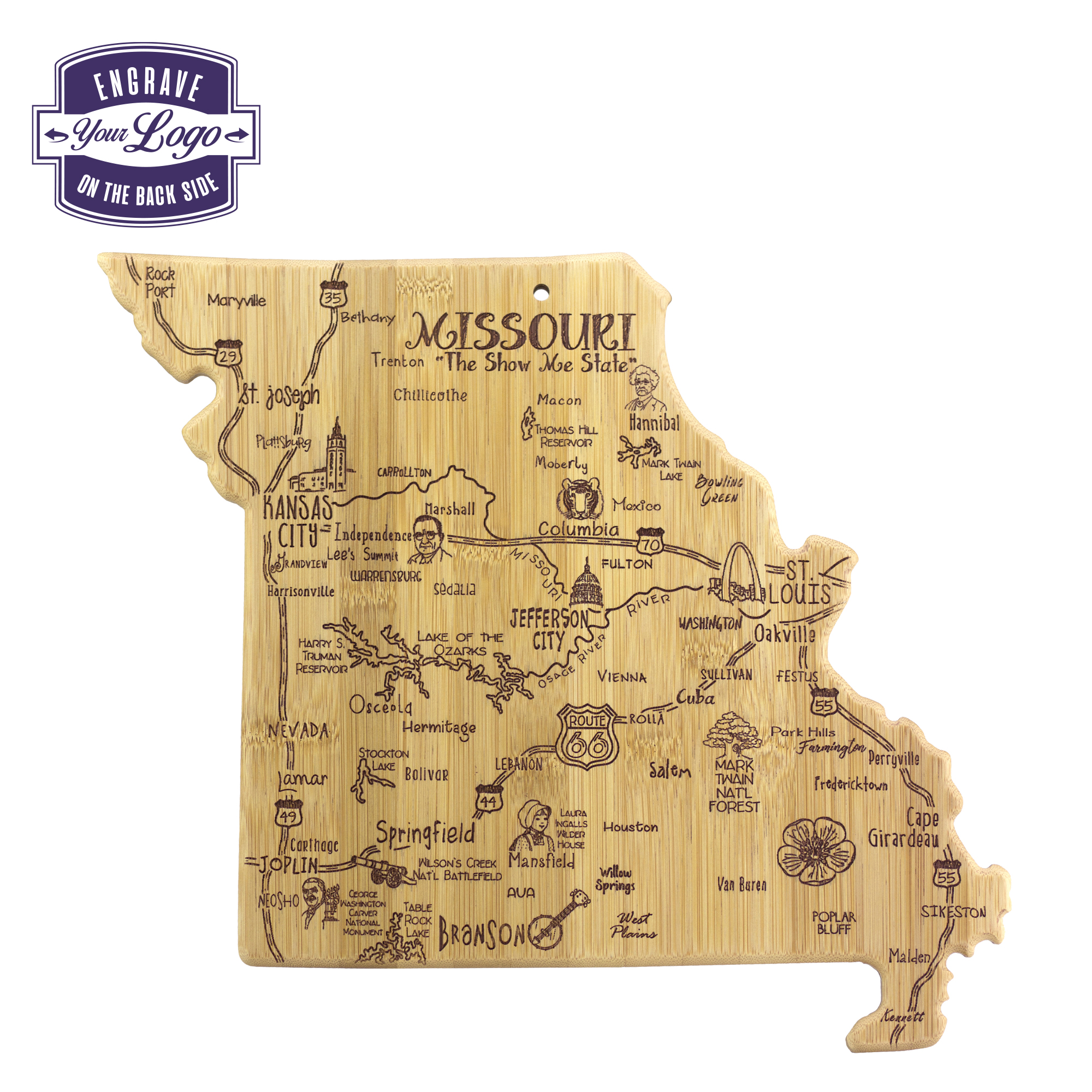 Destination Missouri Cutting & Serving Board