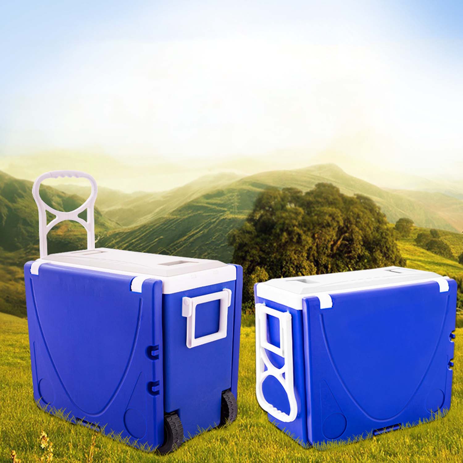 Portable 985OZ Foldable Refrigerated And Lnsulated Box 5