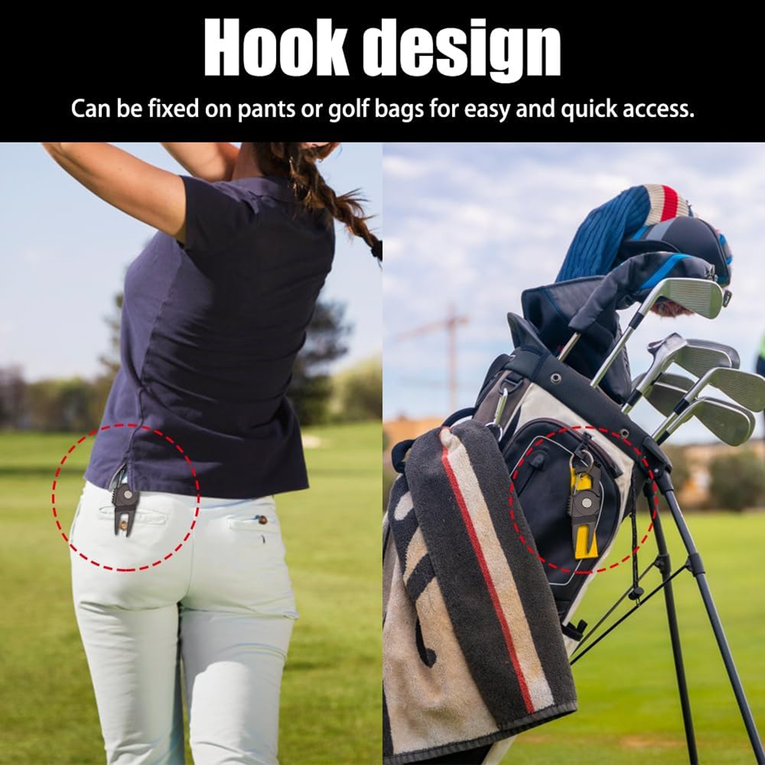 5-in-1 Golf Divot Repair Tool 3