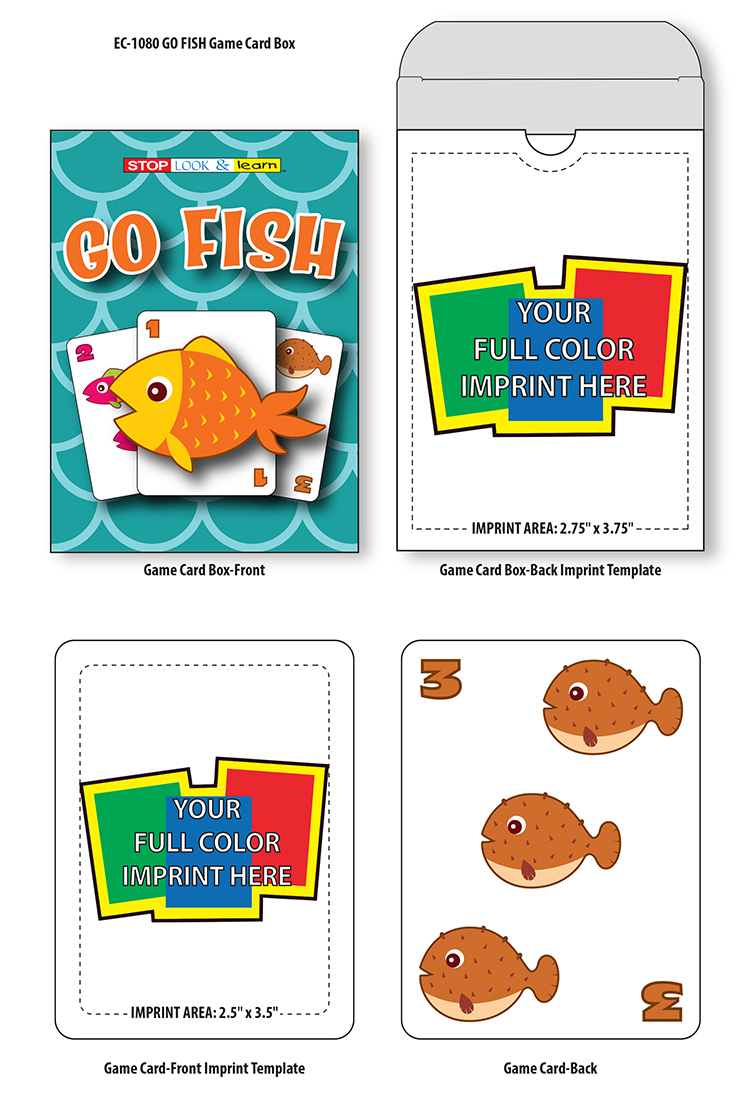 FLASH CARDS - Go Fish 5