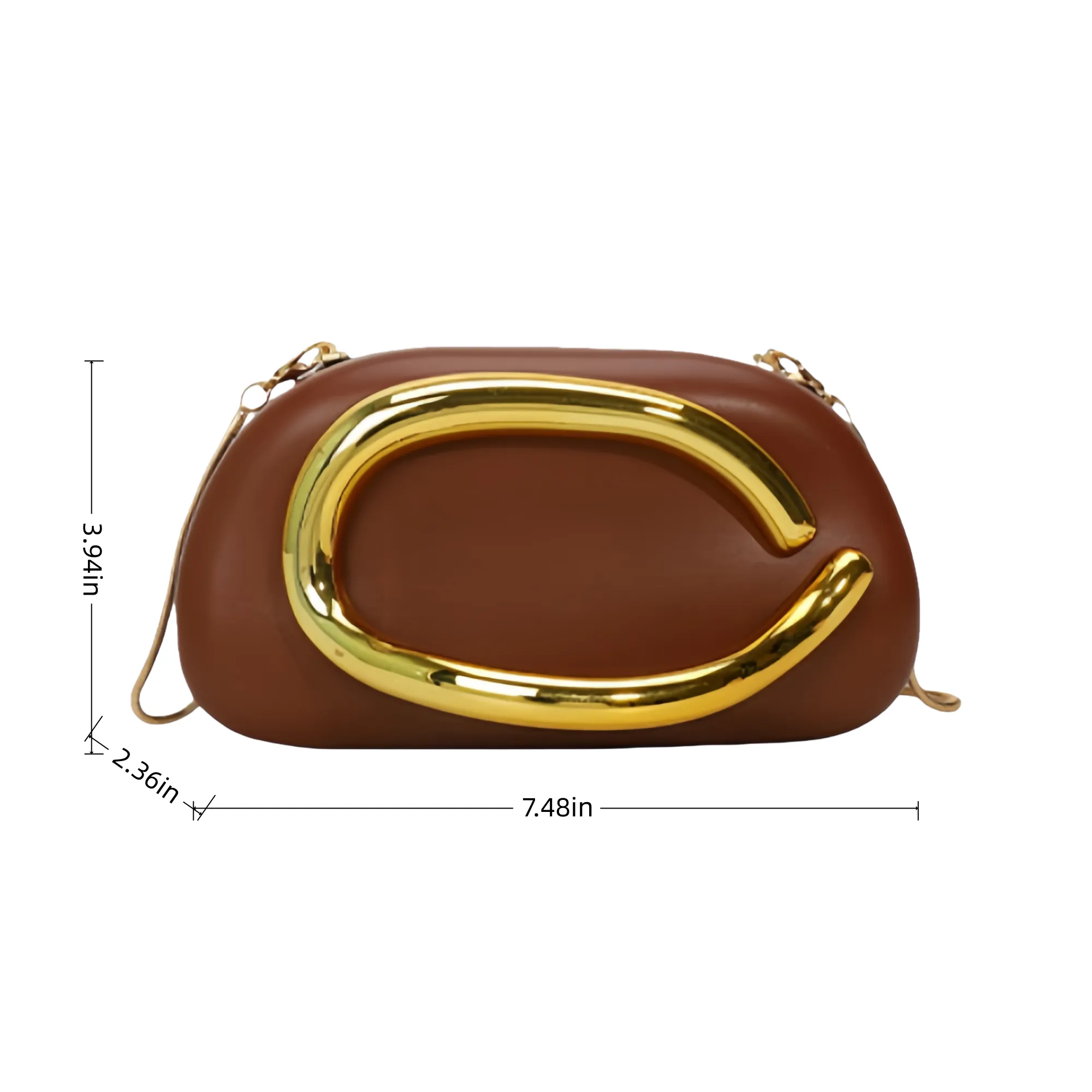 Carrying a metal handle with a single-shoulder crossbody 4