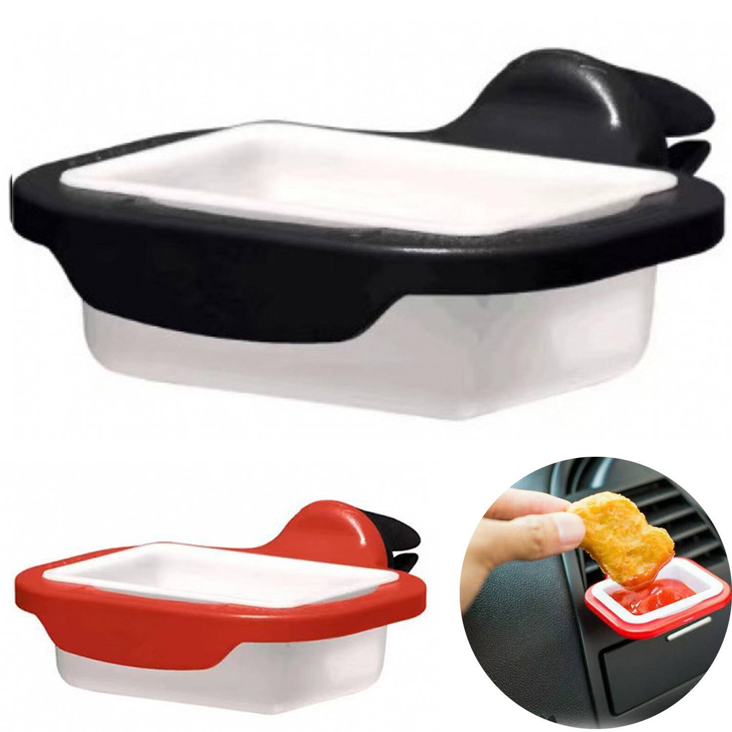 Universal Car Vent Sauce Holder 13