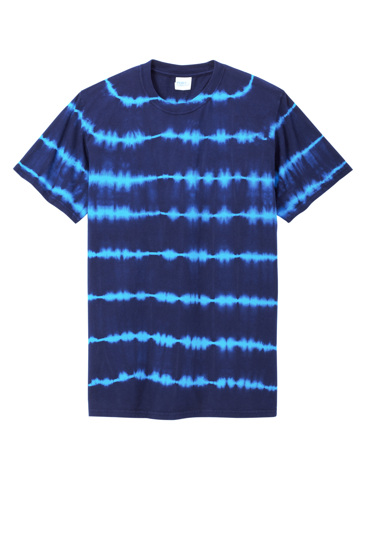 Port & Co Allover Stripe Tie-Dye Tee PC142 15