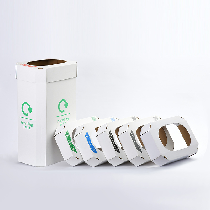 Environmentally Customizable Cardboard Garbage Cans 3