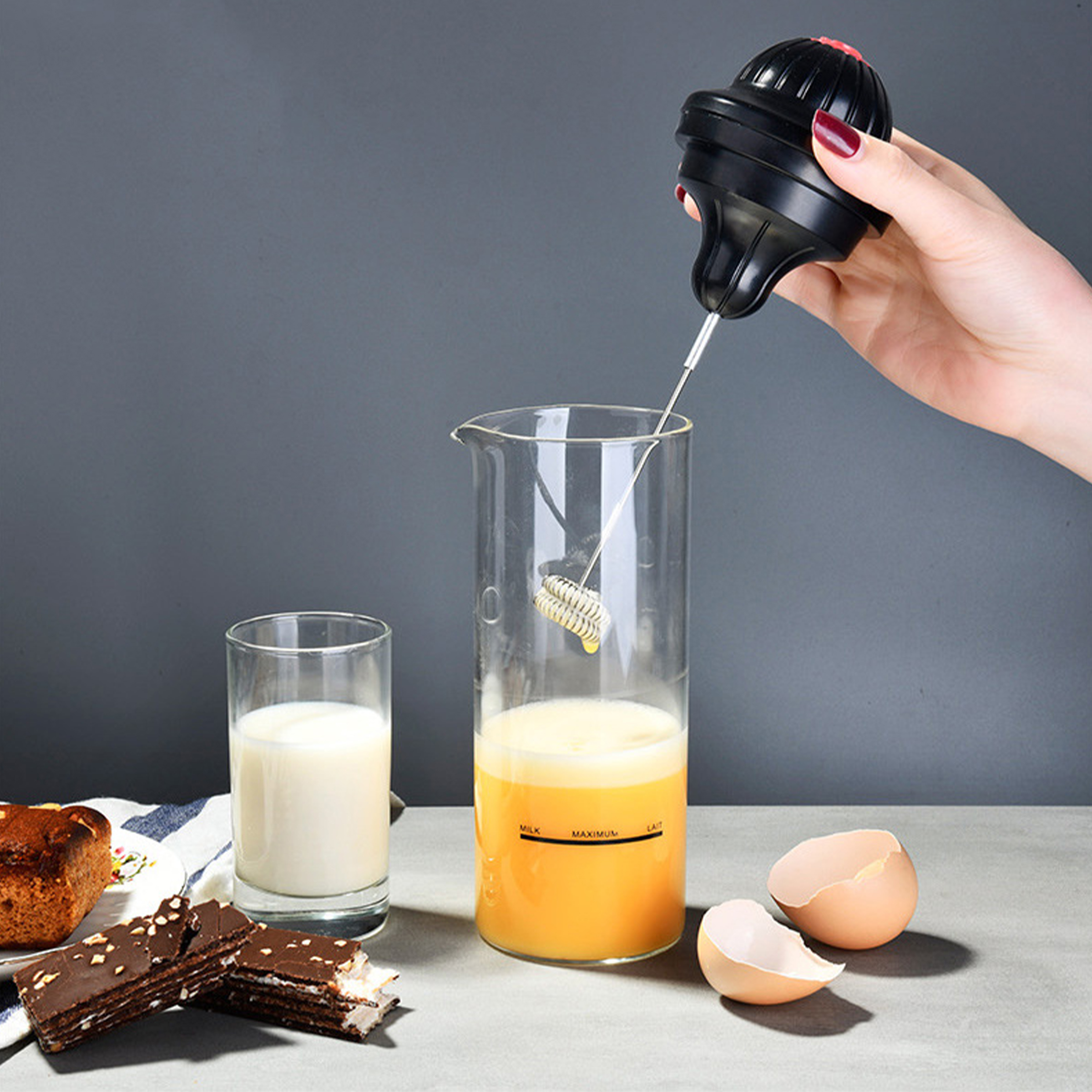 Abs Portable Electric Coffee Stirrer 5