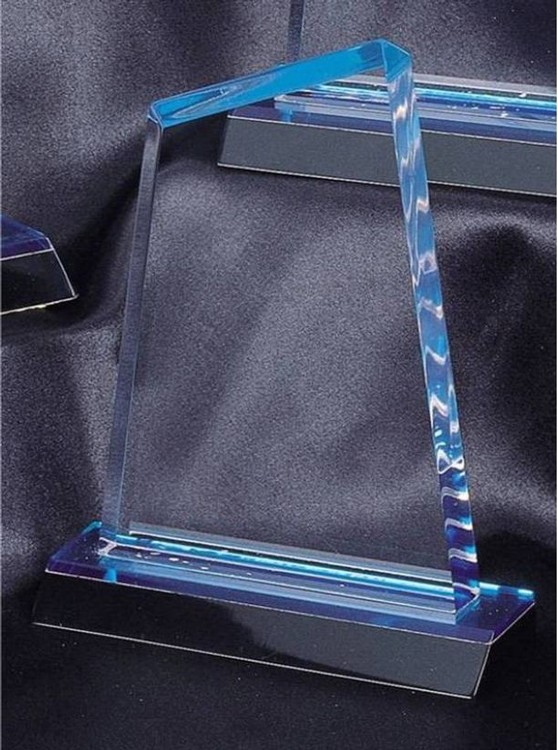 9" Sierra Blue Mirror Acrylic Award 1