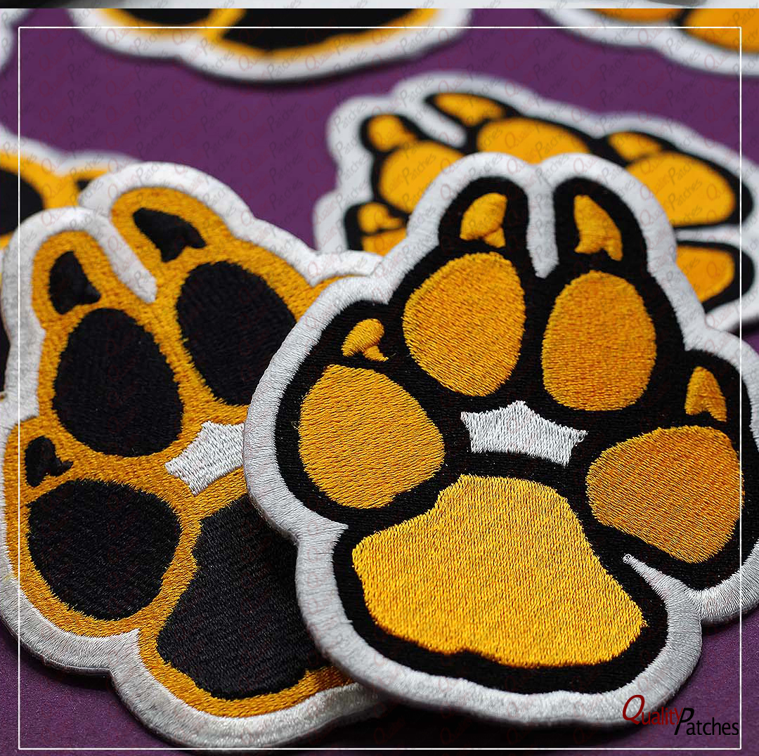 Custom Die Cut Embroidered Patches 60