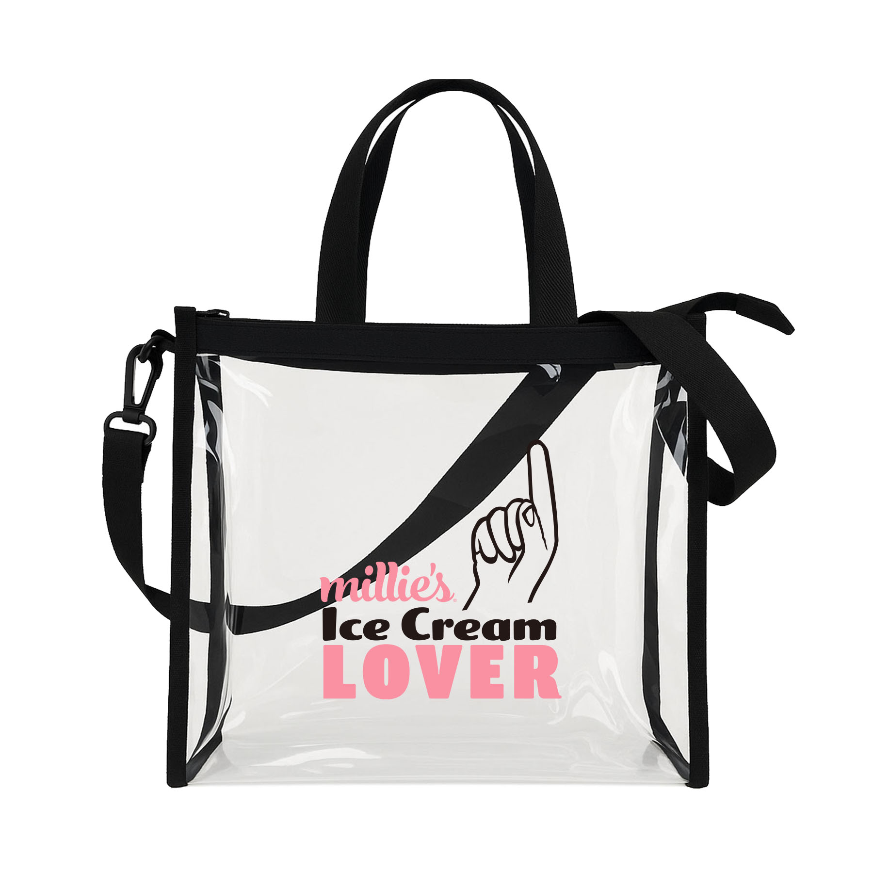 Premium Clear Vinyl Stadium Crossbody 5