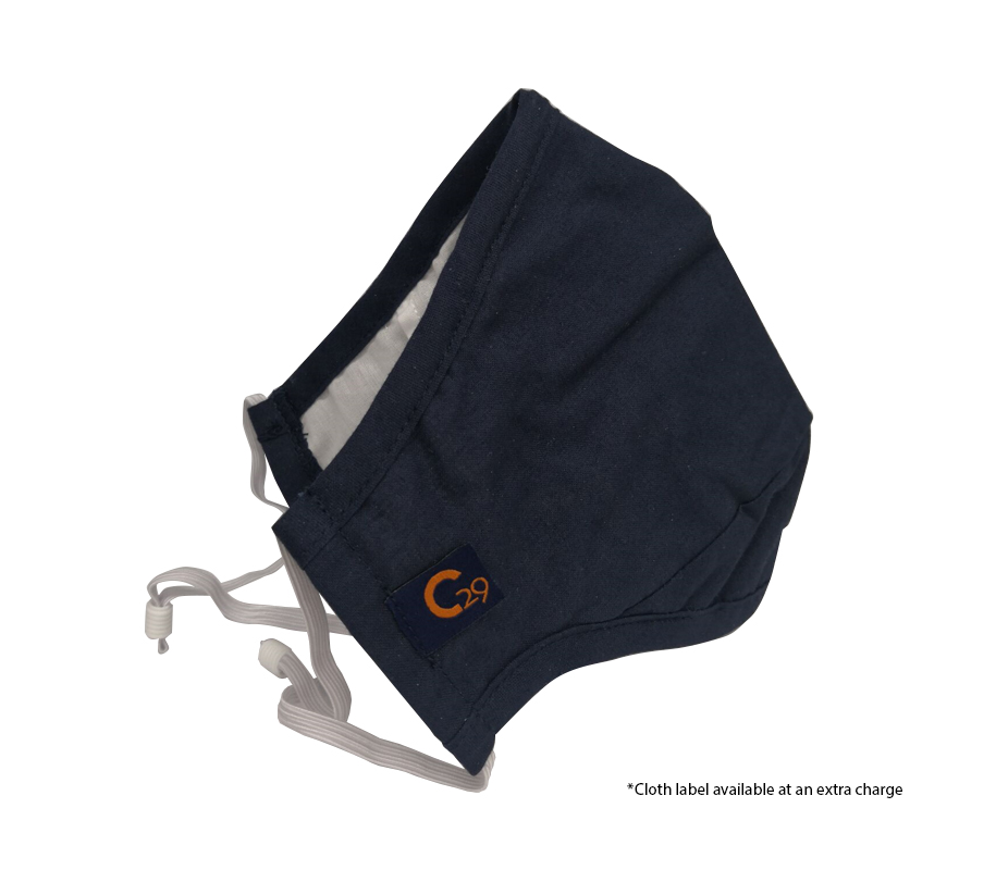3-Ply Reusable Copper Cotton Face Mask 1