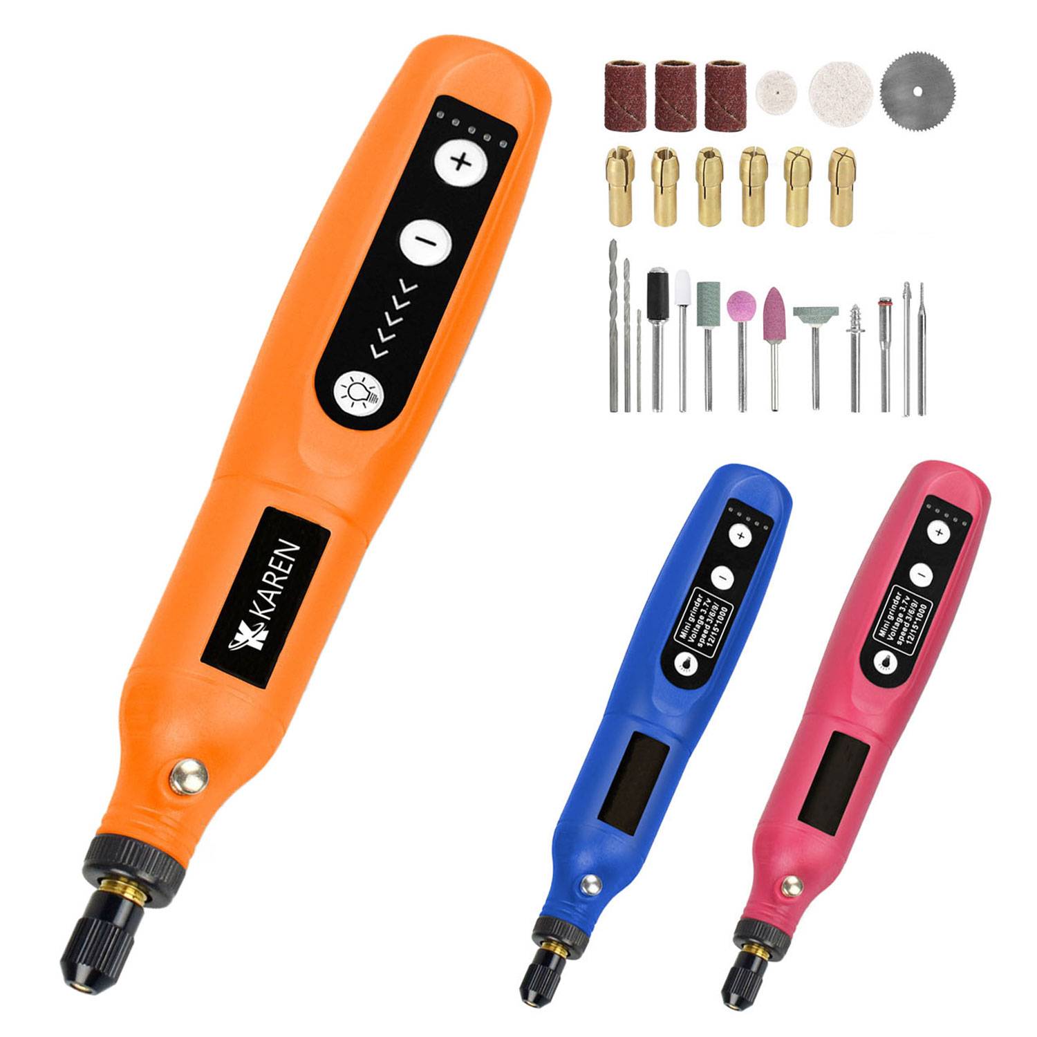 5-Speed Portable Mini Rechargeable Cordless Rotary Tool
