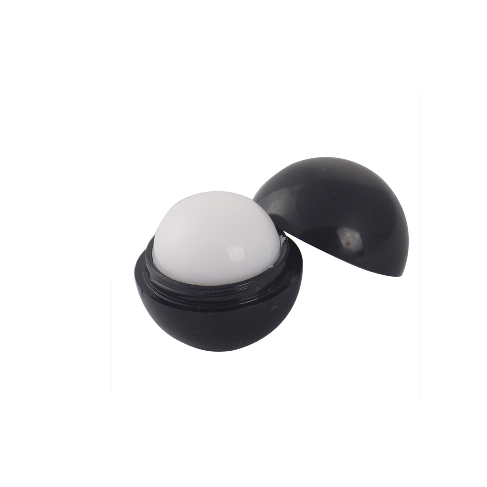 Round Moisturizing Lip Balm In Compact Sphere 1