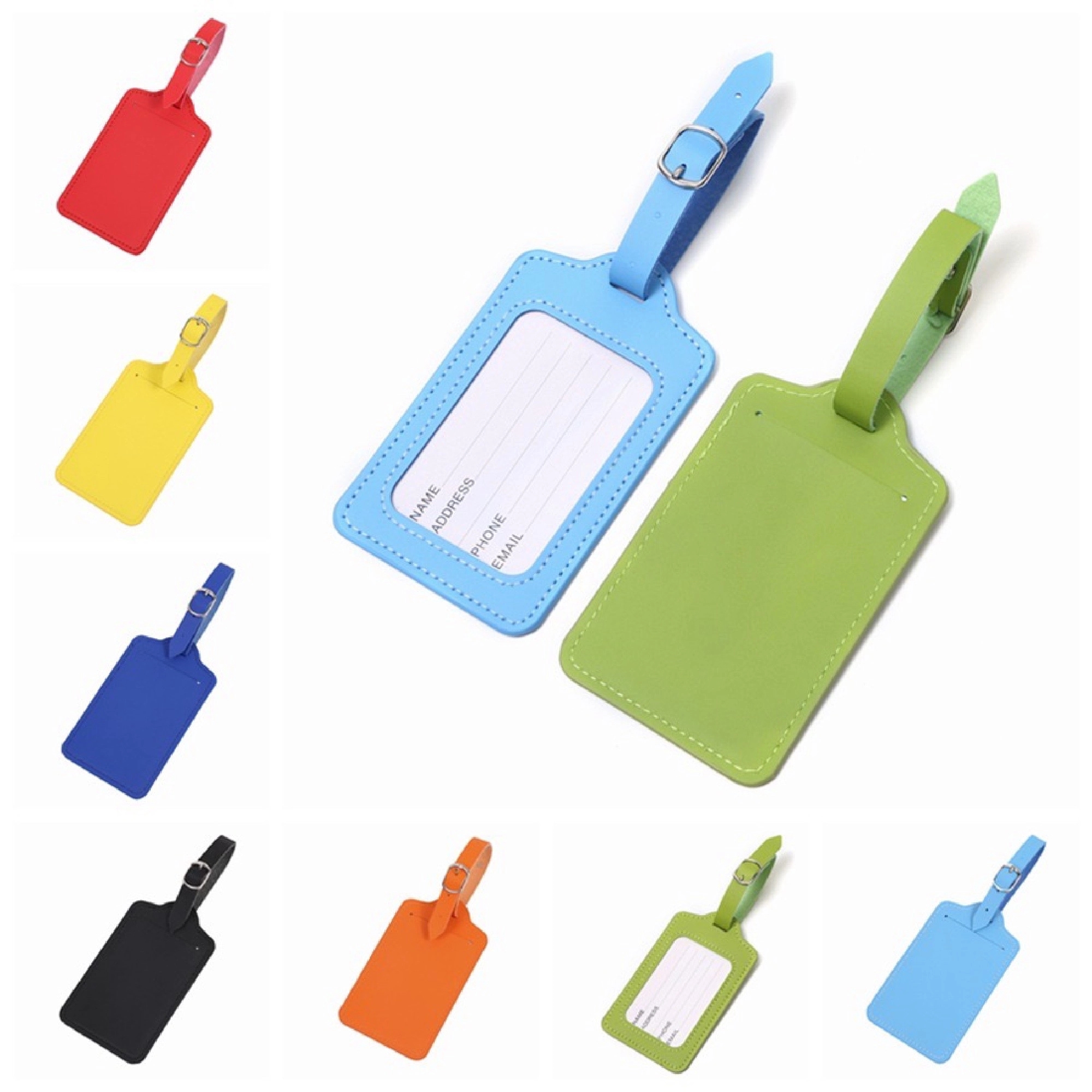 PU Luggage Tag MOQ 50PCS 2