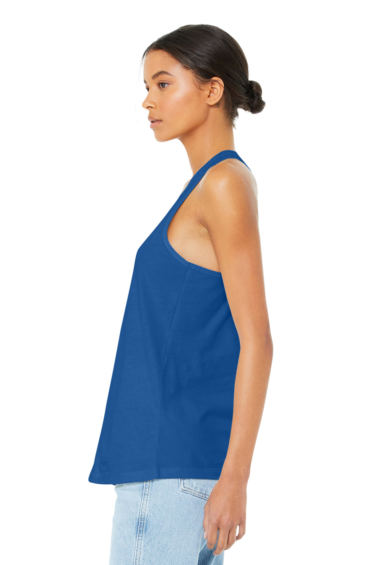 BELLA+CANVAS Women's Jersey Racerback Tank. BC6008 2