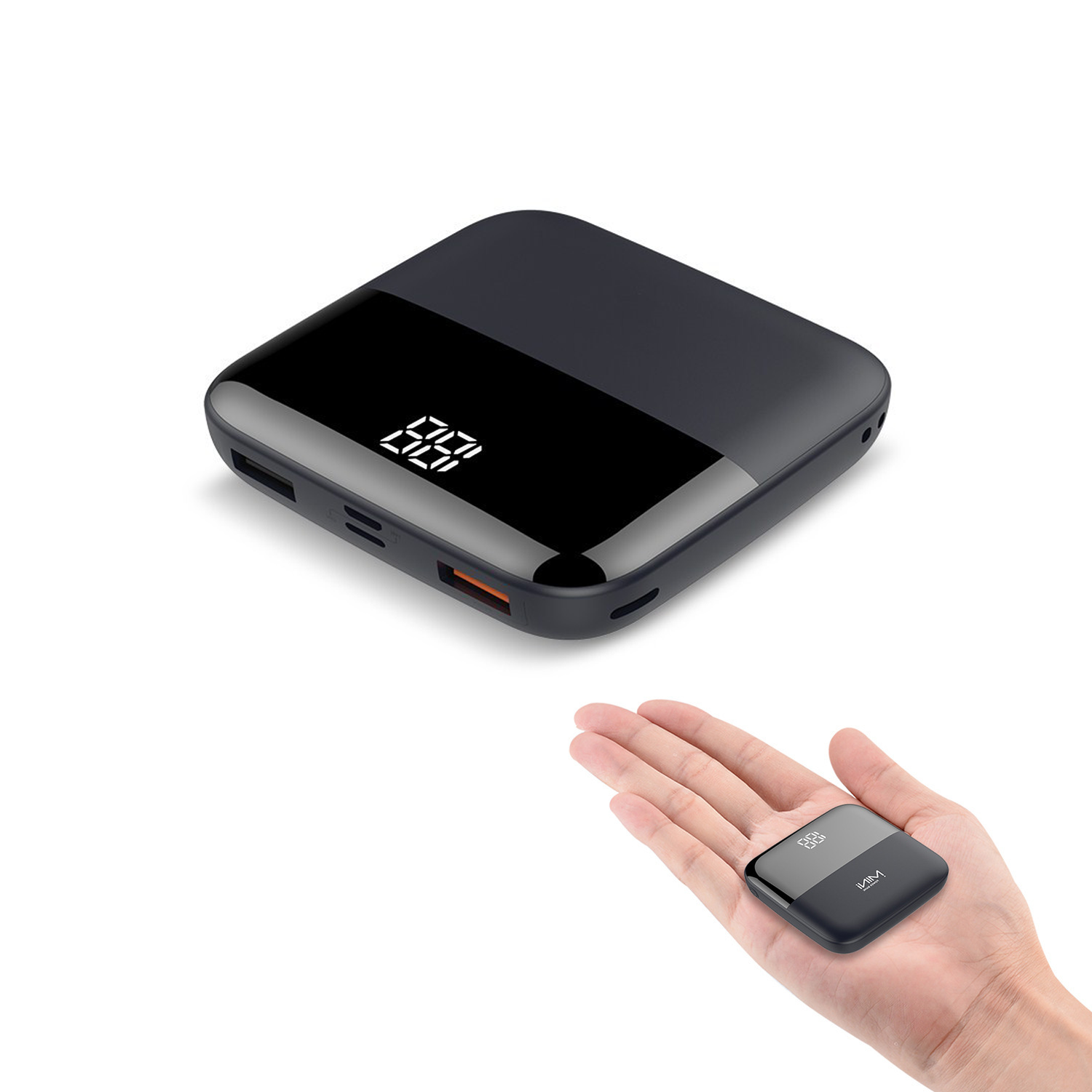 20000mAh Digital Mini Slim Compact Power Bank 5