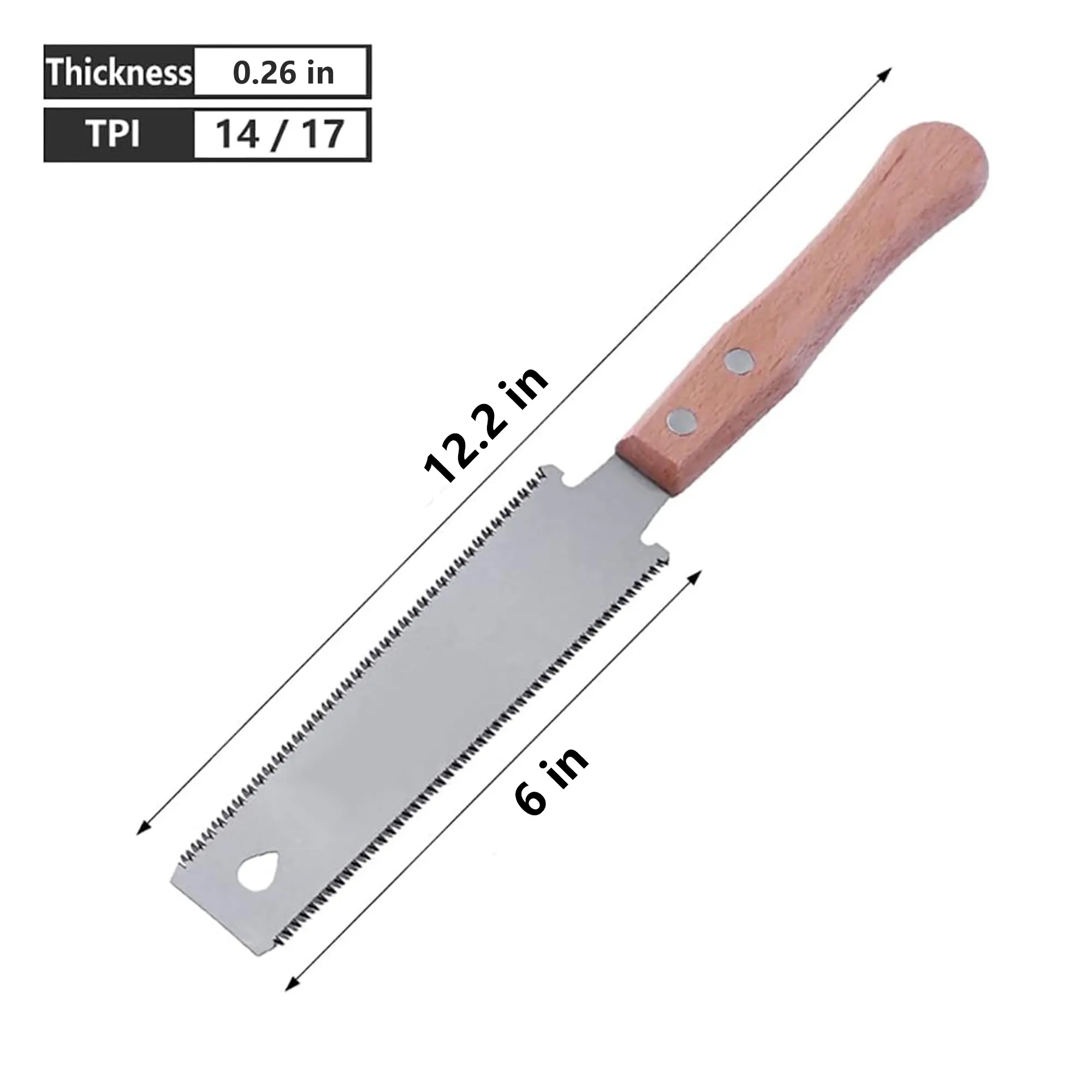 Double-Edged Woodworking Saw 6