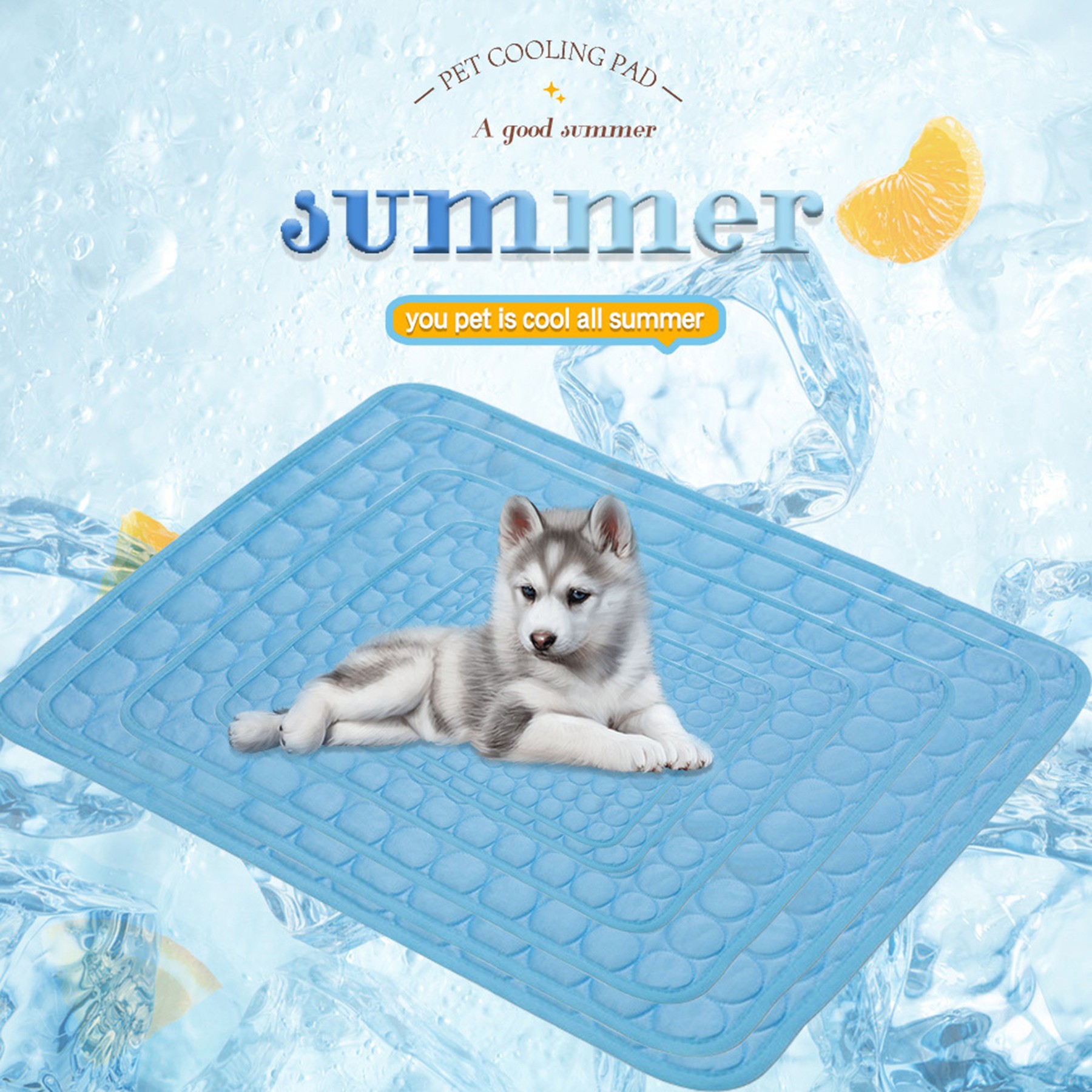 Summer Pet Cooling Mat 2
