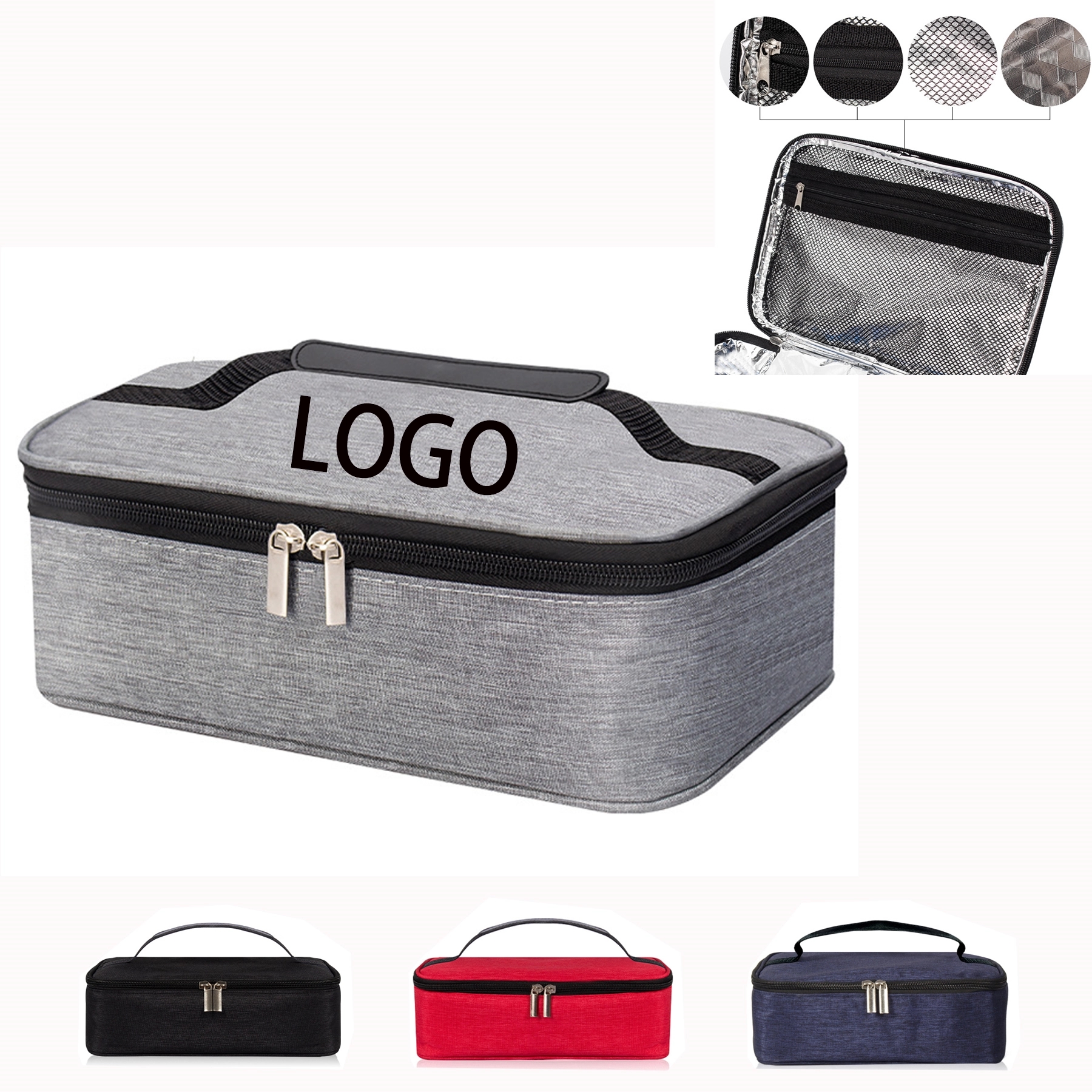 Portable Insulated Lunch Bag 1