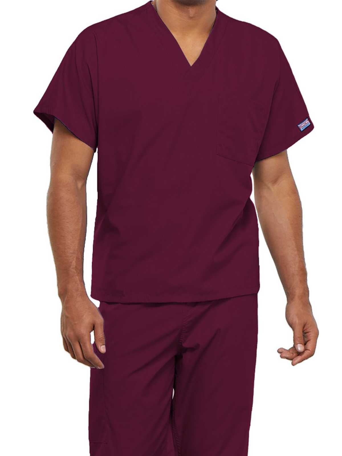 Cherokee - Workwear Originals - Unisex 1-Pocket V-Neck Top 98