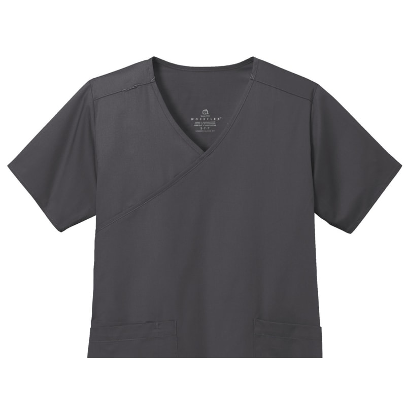 WonderWink Women's WorkFlex Mock Wrap Top 15