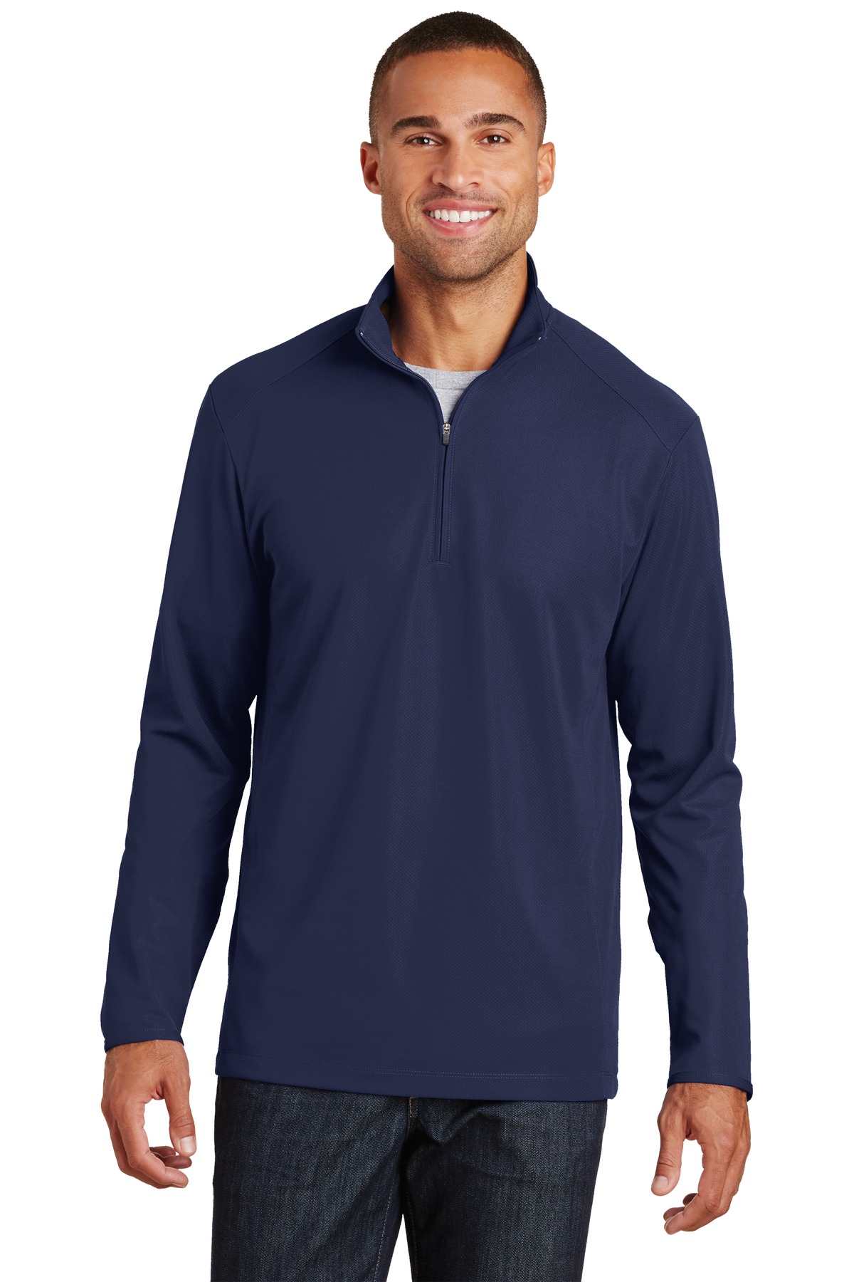 Port Authority® Pinpoint Mesh 1/2-Zip 39