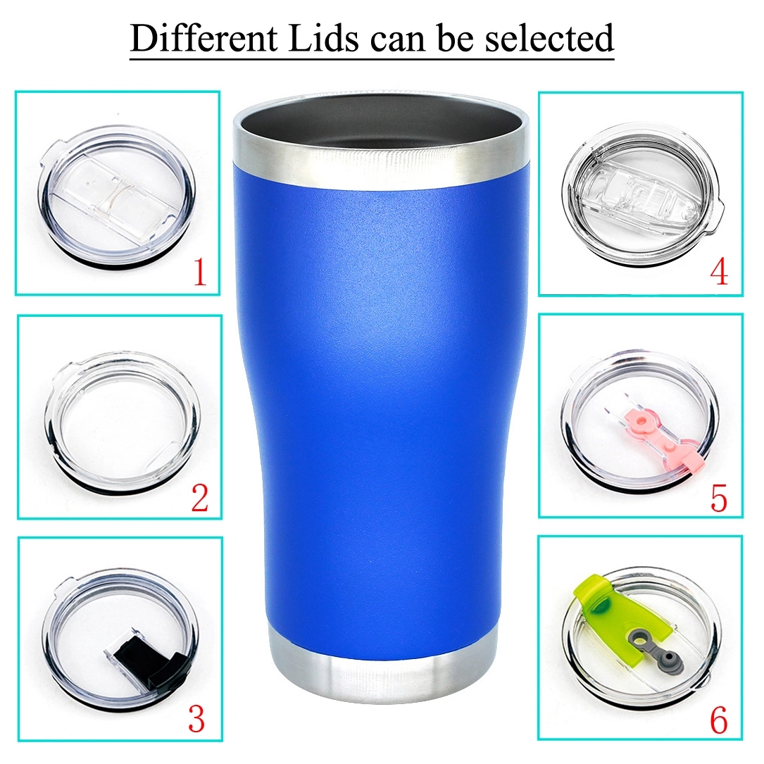 12 20 30 40oz Stainless Steel Vacuum Insulated Car Tumbler 6