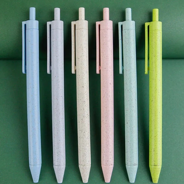 Eco-friendly Wheat Straw Press Ballpoint Pen 2