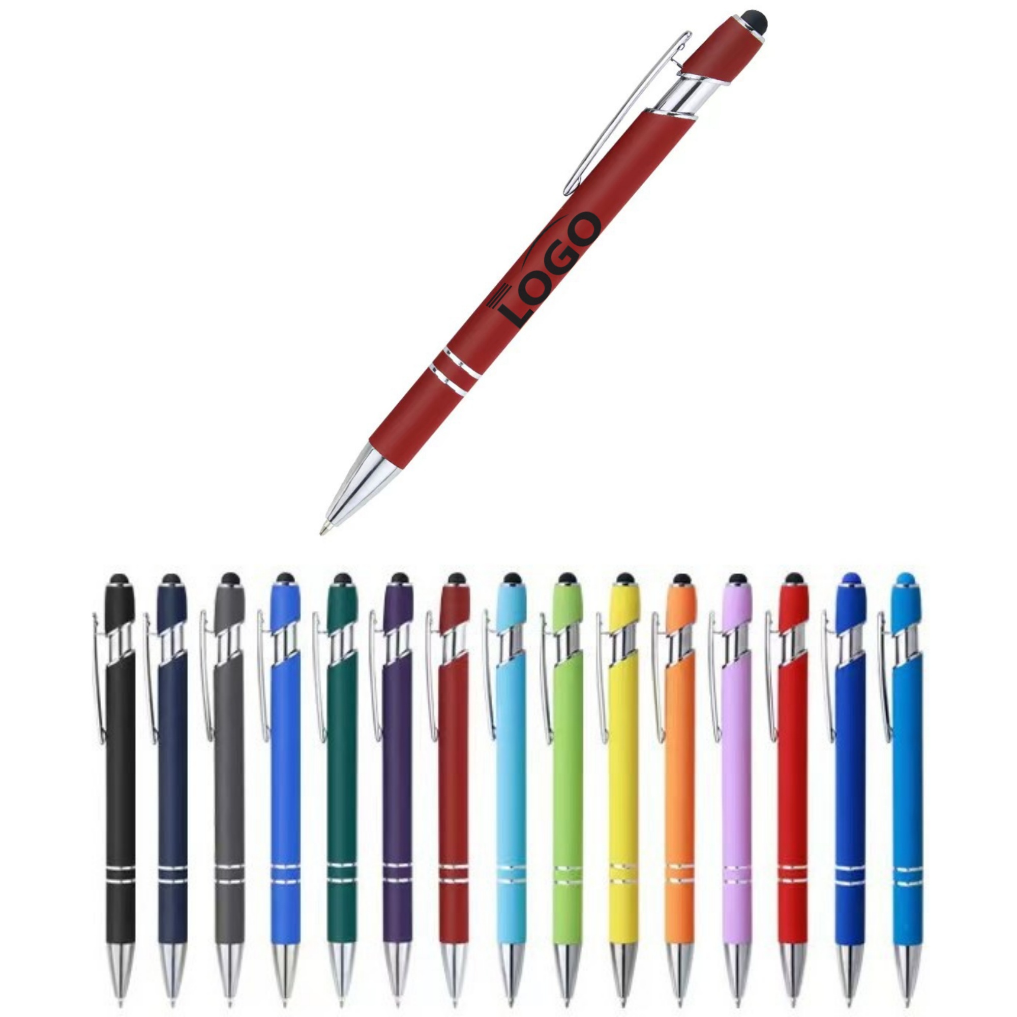Aluminum Retractable Stylus and Pen 2