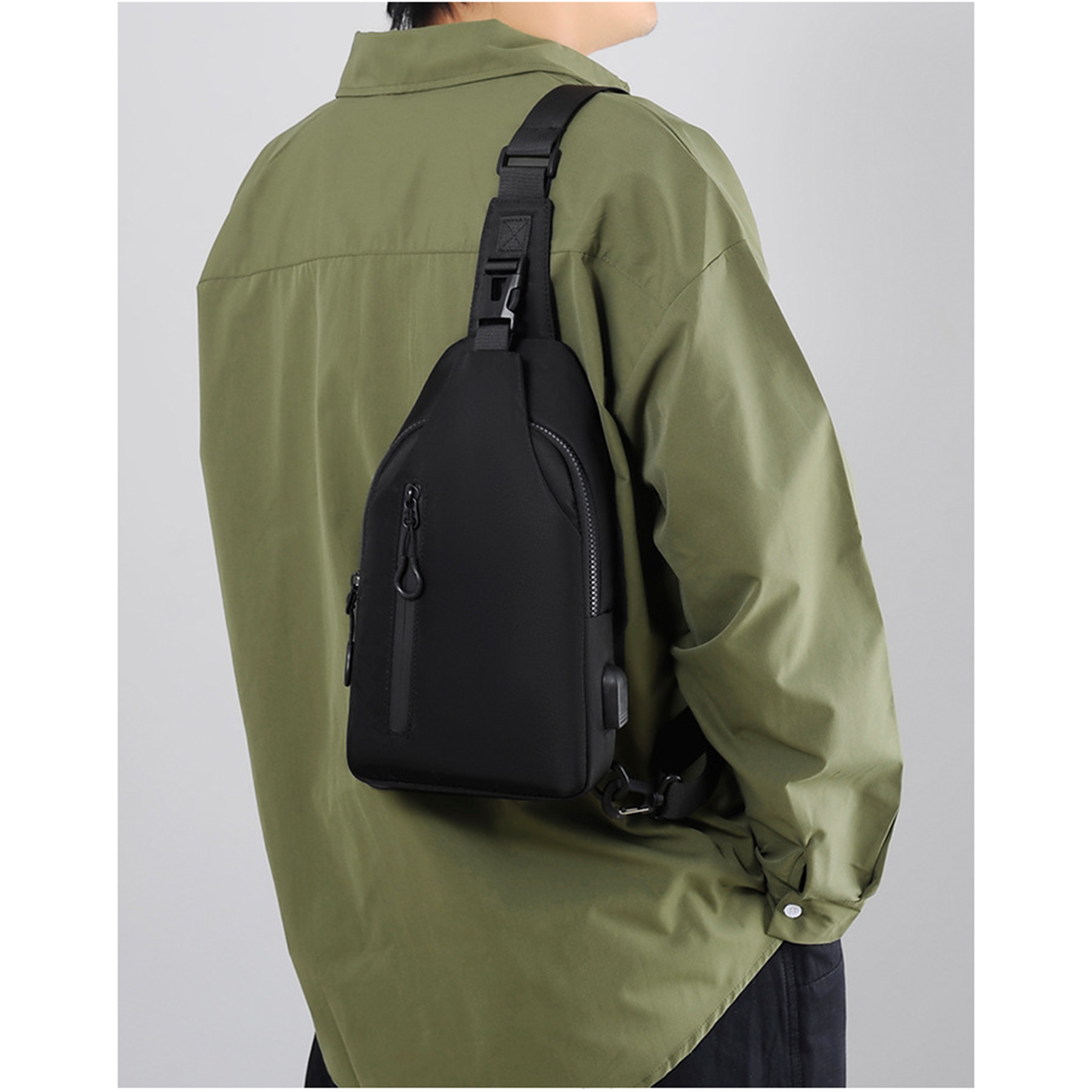 Outdoor Oxford Sling Bag 2