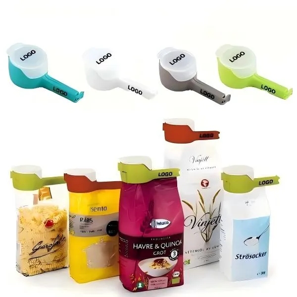 Multifunctional food sealing clip with lid 4