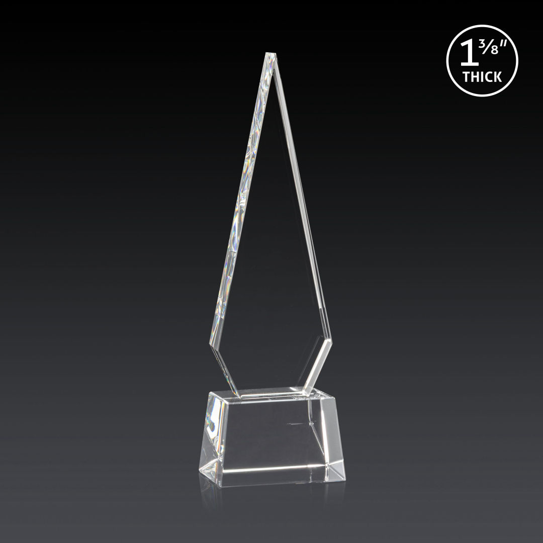 Springfield 3D Award on Robson Base - Clear 10
