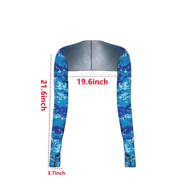 Unisex Cooling Shawl Arm Sleeves Summer Sun Protection 8