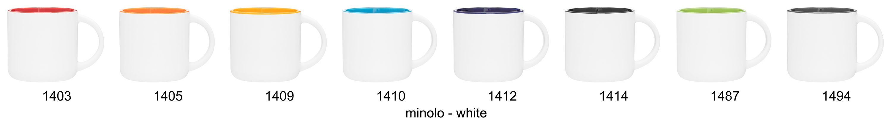 14 oz minolo mug matte white