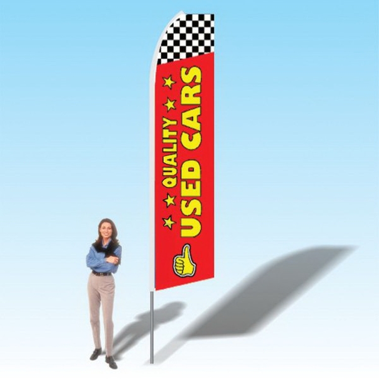 15FT Quality Used Cars Red Advertising Banner Flag 2