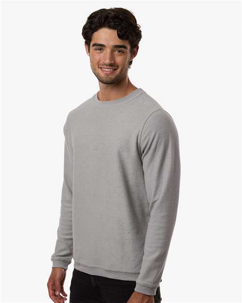 Unisex Corded Crewneck Sweatshirt - D02 24