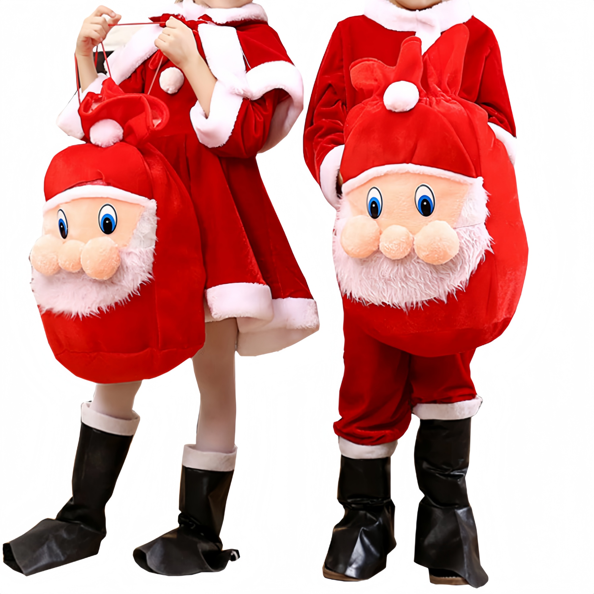 Reusable Drawstring Christmas Bag 2