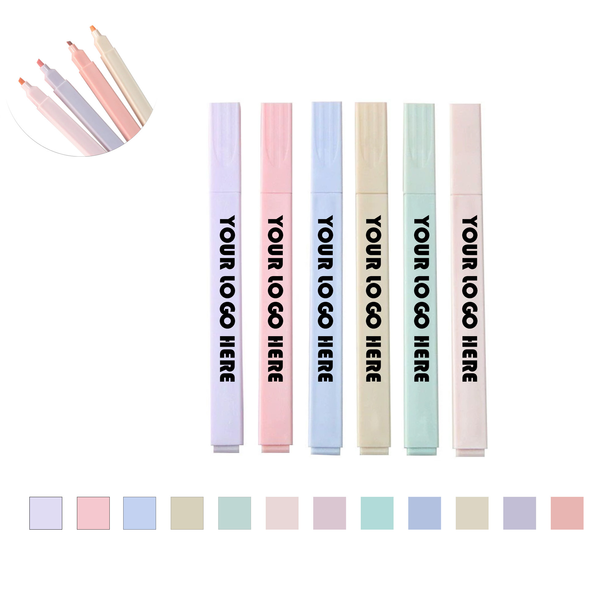 Plastic Highlighter Pens 3