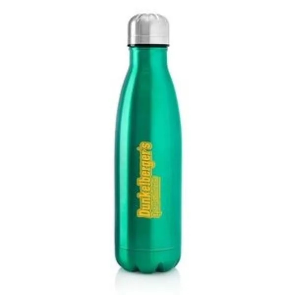 17 oz. Travel Stainless Steel Vacuum Insulated Thermos Bottl, custom water bottle with logo imprint 15