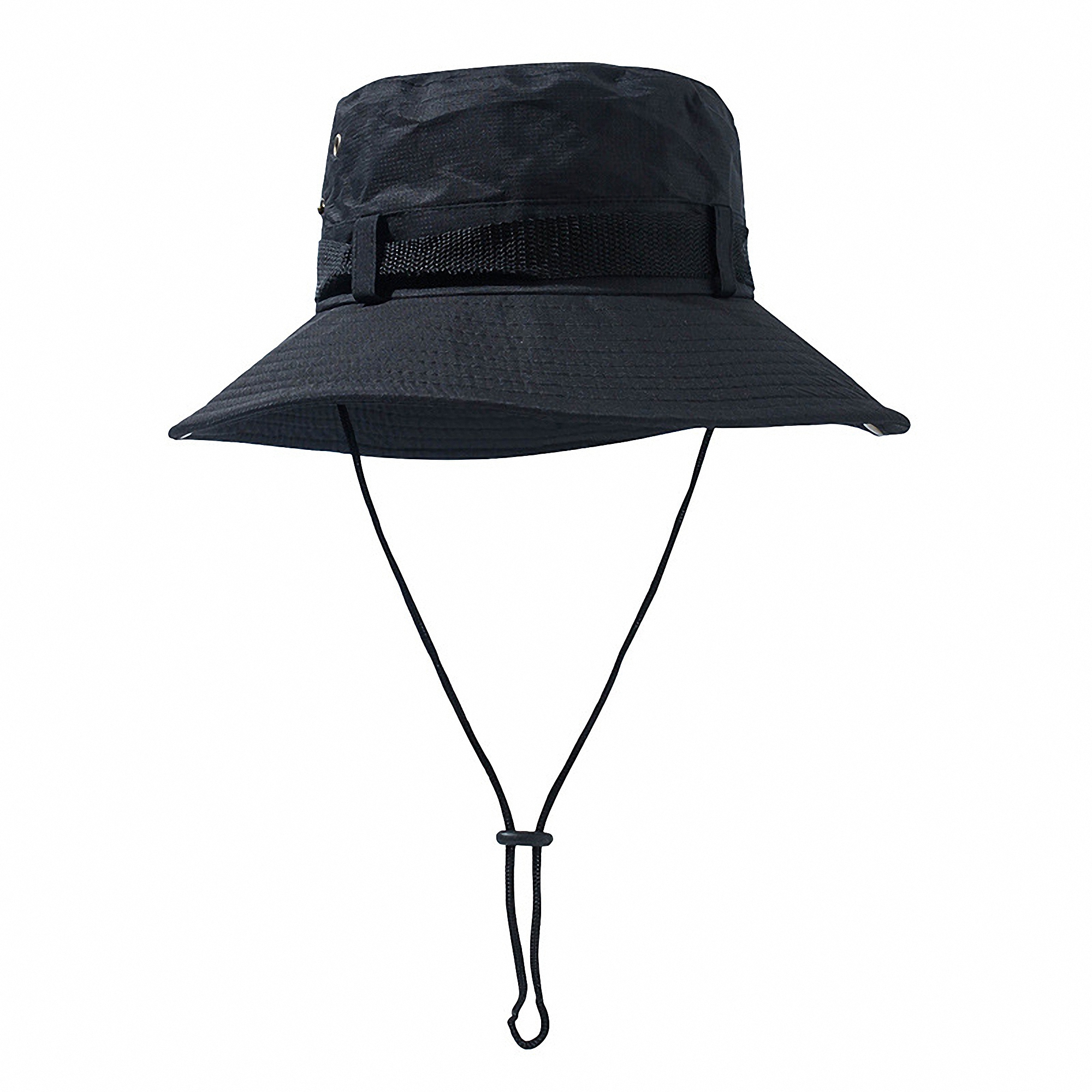Outdoor Wide Brim Bucket Sun Hat 2