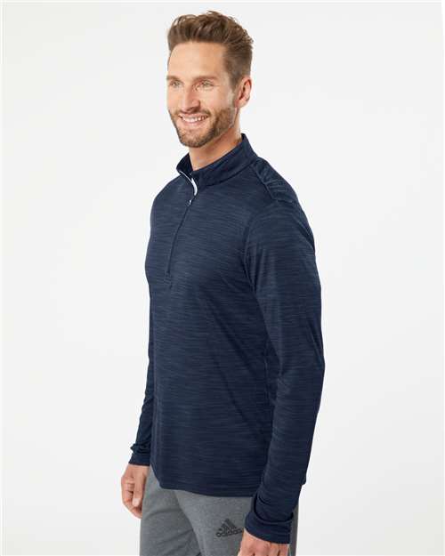 Men's Lightweight Mélange Quarter-Zip Pullover - A475 22