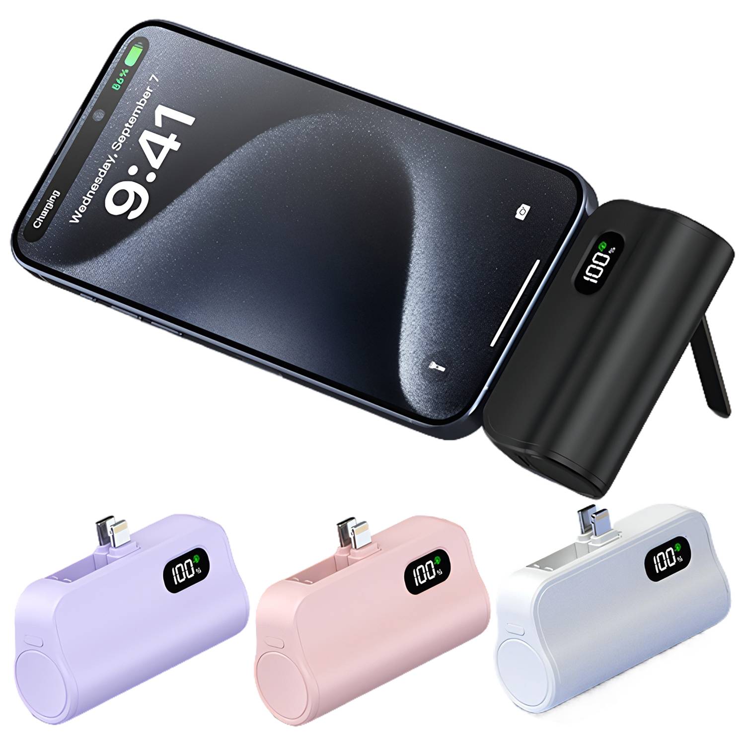 10000mAh Mini Hidden Dual-Port Portable Power Bank 13