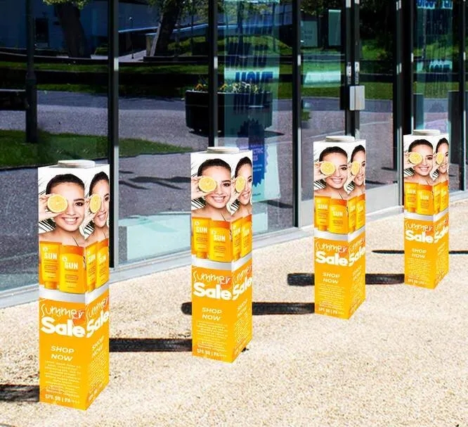 Bollard Covers - Square (4 Sided) 4
